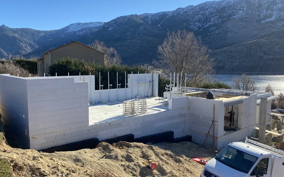 Chantier : terrassement