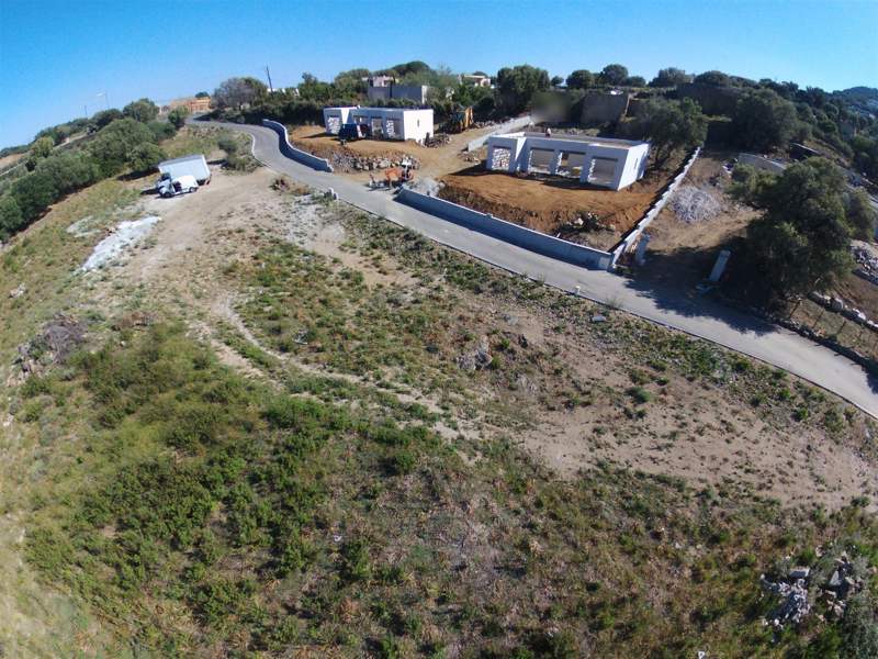 Vue d’ensemble du site en chantier